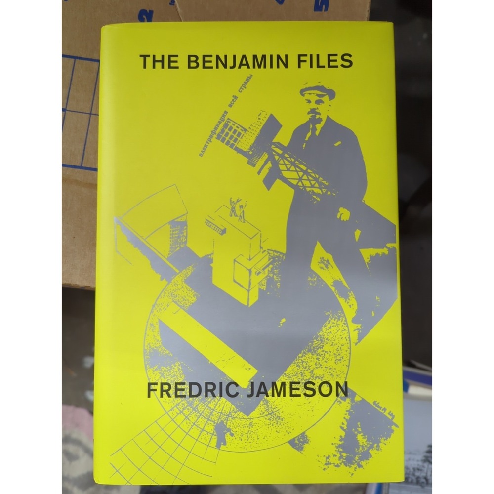 Benjamin Files by Fredric Jameson (2020, Hardcover) 11A